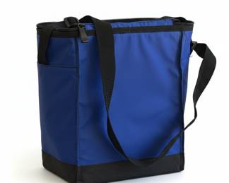 Port Authority Royal Blue Insulated Cooler Bag with Shoulder Strap
