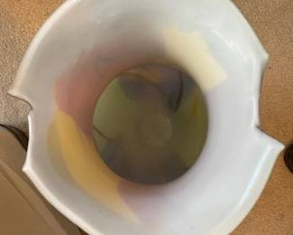 Mario Art Studio Tall Vase, top view (11' wide, tip to tip).