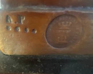 Stamped “A.P. 8654” and bearing the Société des Bronzes de Paris foundry mark.