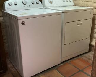 Whirlpool washer and dryer