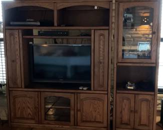 large entertainment center