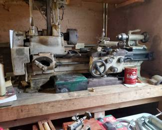 Sheldon Industrial Metal Lathe