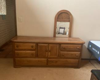 Burlington Furniture dresser with mirror