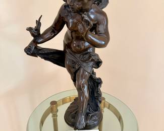 19 century bronze sculpture French Auguste Moreau
