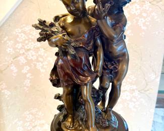 Bronze "Whispering Children"