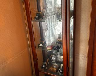 Large curio cabinet 