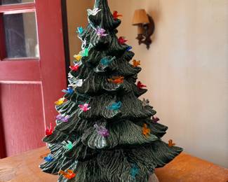 Vintage ceramic Christmas tree 