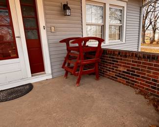 Wooden outdoor chairs 