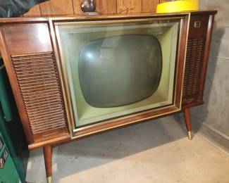 RCA Victor vintage television console