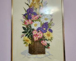 Vintage embroidery art