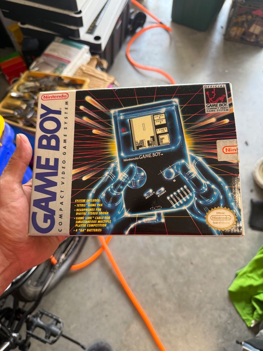 Game boy in box