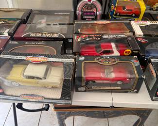 Diecast model cars