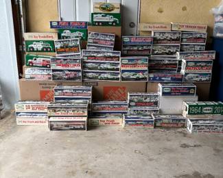 HESS toy trucks! 