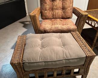 matching ottoman 30" x 18" x 18"H - $40