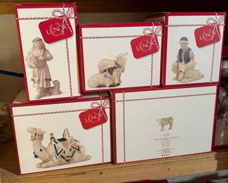 Lenox nativity - new in boxes!