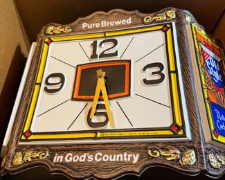 Vintage beer memorabilia 