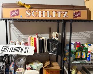Vintage schlitz beer light 