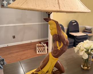 Mid century modern island lamp 