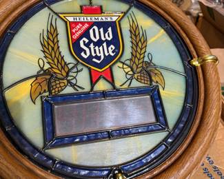 Old style beer advertising 