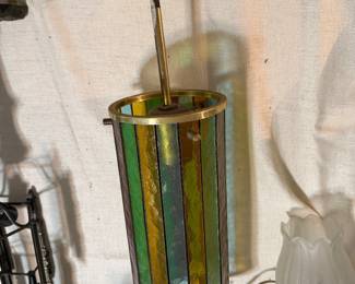 Mid century modern hanging light 