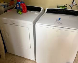 Washer and dryer 