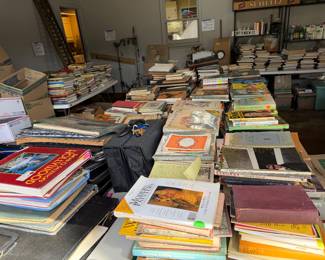 Thousands of vintage books 