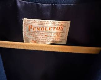 Pendleton coat 