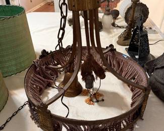 Vintage hanging chandelier ceiling light