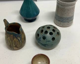 FAMILY POTTERY  Five Assorted Pieces