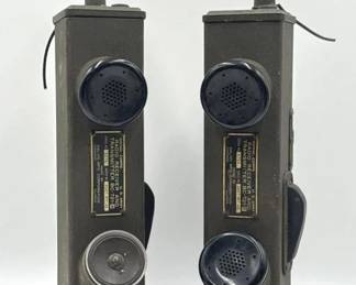WWII Ear Radio Receivers