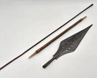 Antique African spear