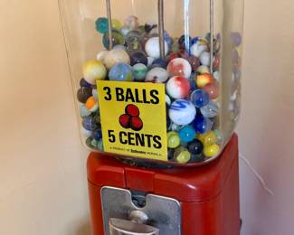 Vintage gumball machine. 
