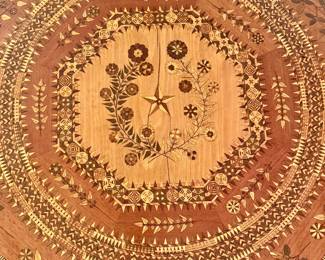 LOVE THE STAR FLORAL DESIGN.