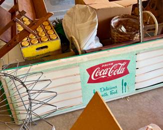 Coke Coca Cola vintage signs