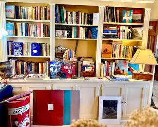 AREA OF TEXANA BOOKS, MANY SIGNED AND FIRST EDITIONS.