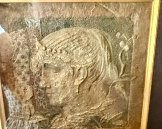 OLD TILE FROM US TREASURY DEPARTMENT.  PRETTY COOL!  OWN A PIECE OF US ARCHITECTURE.