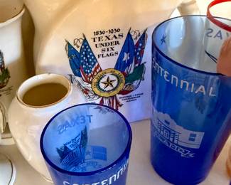 Texas Centennial pieces. 