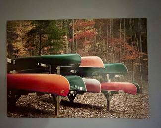 Canoe print