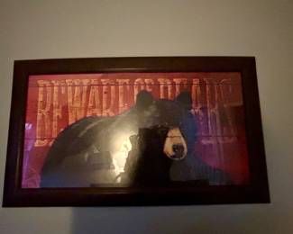Bear “Beware of Bears” Artwork