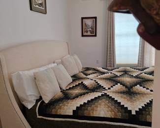 Headboard with mattress and box or separate 