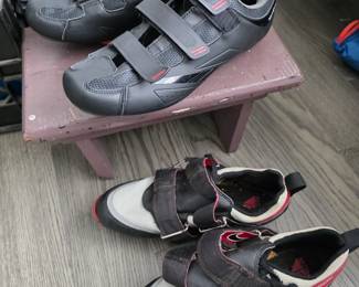 Peloton and cycling shoes