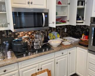 Everything in this kitchen must go *only appliances and cabinets stay, the rest can be sold