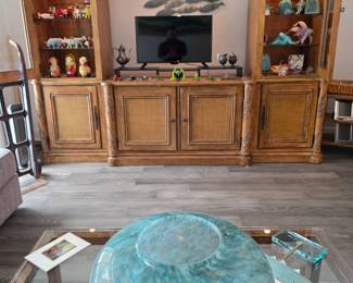 Tommy Bahama wall unit