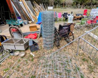fencing and wire