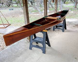 Handbuilt 16'5" Western Red Cedar Strip Canoe – Canadian Crafted