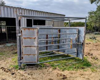 Longhorn Cattle Chute up for sale and will consider pre-selling that piece
