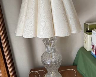 Lead Crystal Lamp