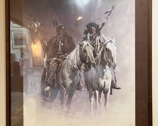 This piece is also signed and numbered.