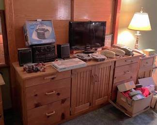 These dresser pieces are of the same style as the previous set.