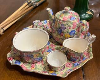 Royal Winton chintz tea set